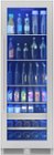 Zephyr - 24 in. Wide Presrv 24 in. 14-Bottle and 266-Can Single Zone Full Size Beverage Cooler - Stainless Steel/Glass