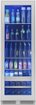 Zephyr - 24 in. Wide Presrv 24 in. 14-Bottle and 266-Can Single Zone Full Size Beverage Cooler - Stainless Steel/Glass