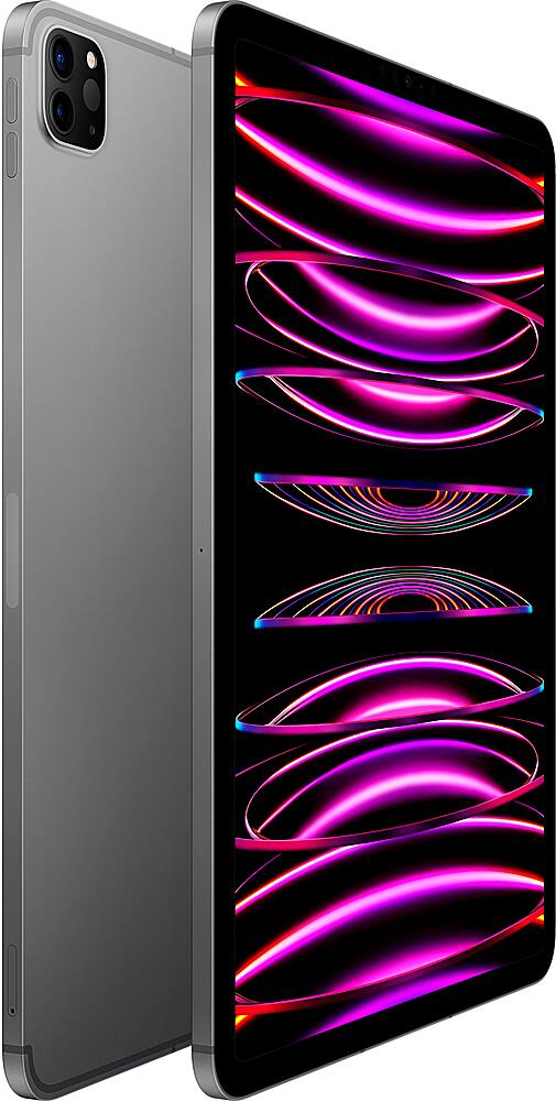 Apple - Geek Squad Certified Refurbished 11-Inch iPad Pro with Wi-Fi - 512GB - Space Gray