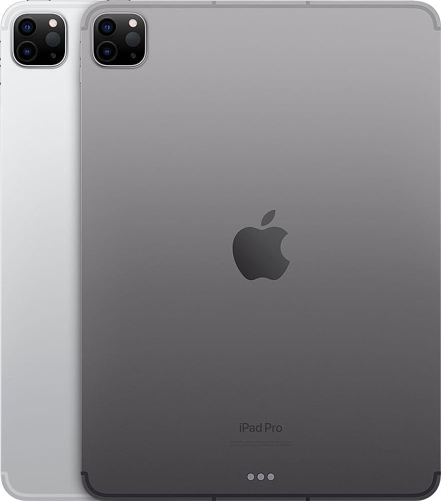 Apple - Geek Squad Certified Refurbished 11-Inch iPad Pro with Wi-Fi - 512GB - Space Gray