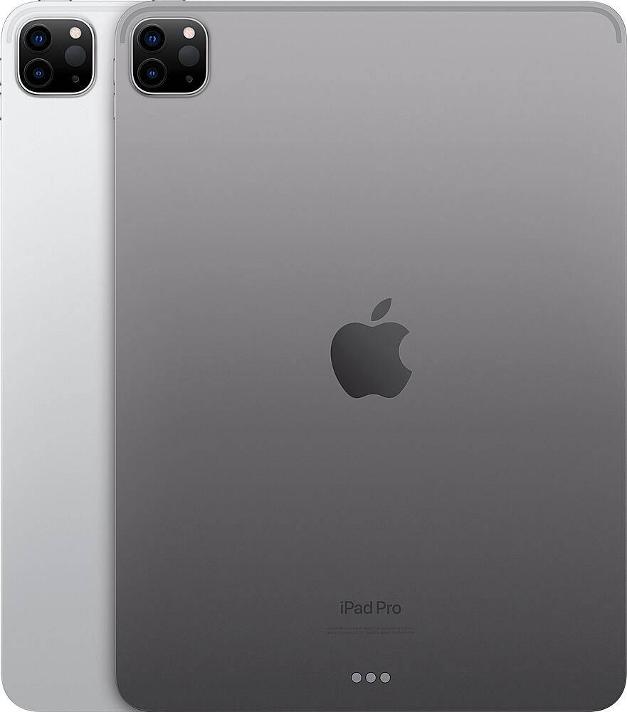 Apple - Geek Squad Certified Refurbished 12.9-Inch iPad Pro with Wi-Fi - 512GB - Silver