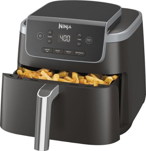 Ninja - Air Fryer Pro 4-in-1 with 5 QT Capacity - Gray