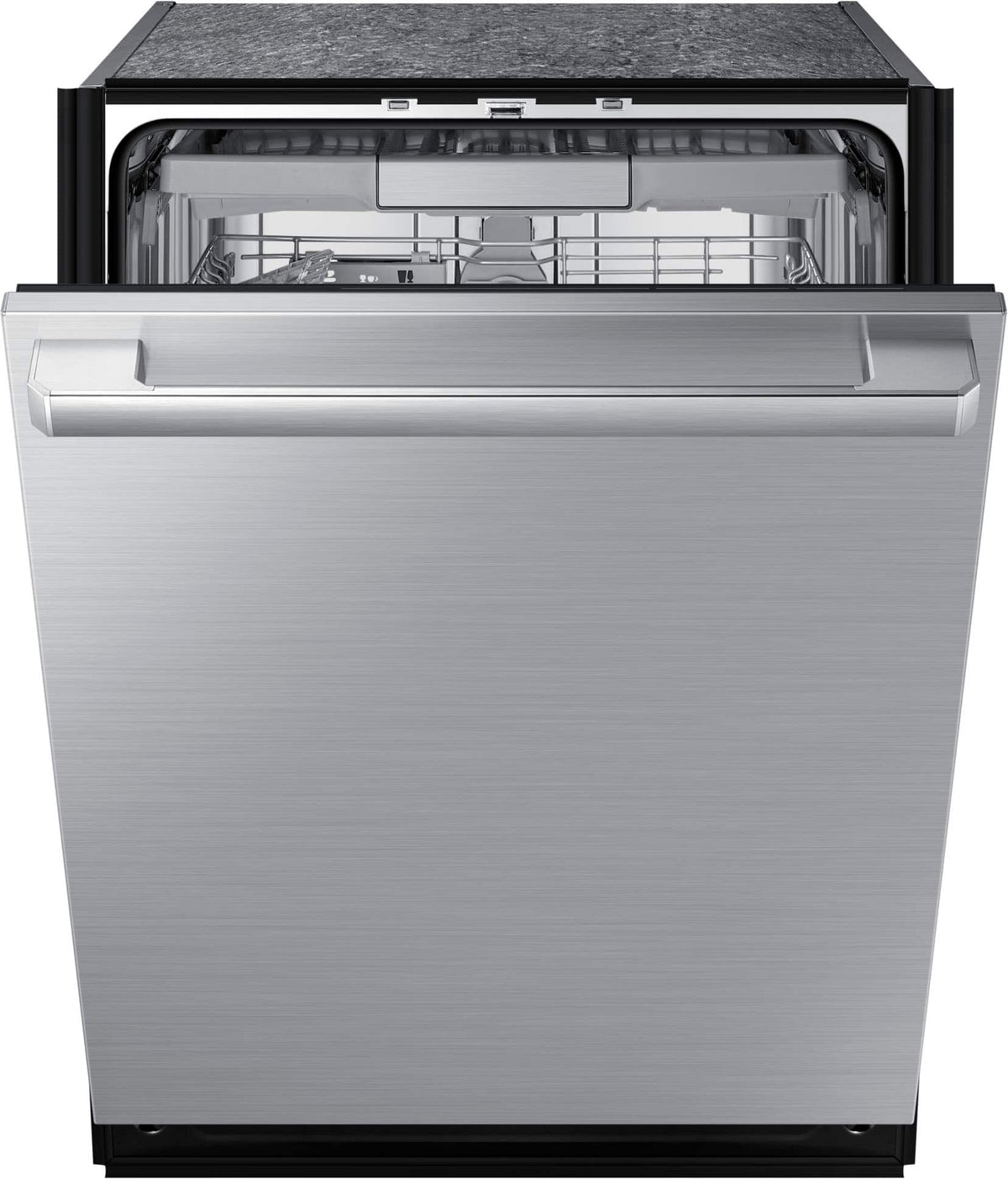 Dacor - Top Control Built-In Dishwasher with Stainless Steel Tub, Seamless Design, Built-In Water Softener, 3rd Rack, 40 dBA - Custom Panel Ready