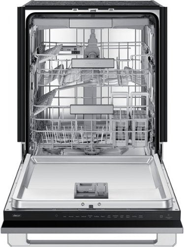 Dacor - Top Control Built-In Dishwasher with Stainless Steel Tub, Seamless Design, Built-In Water Softener, 3rd Rack, 40 dBA - Custom Panel Ready