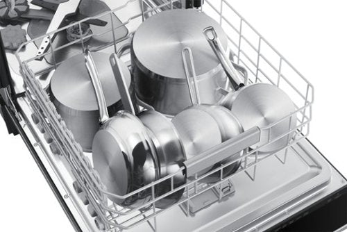 Dacor - Top Control Built-In Dishwasher with Stainless Steel Tub, Seamless Design, Built-In Water Softener, 3rd Rack, 40 dBA - Custom Panel Ready