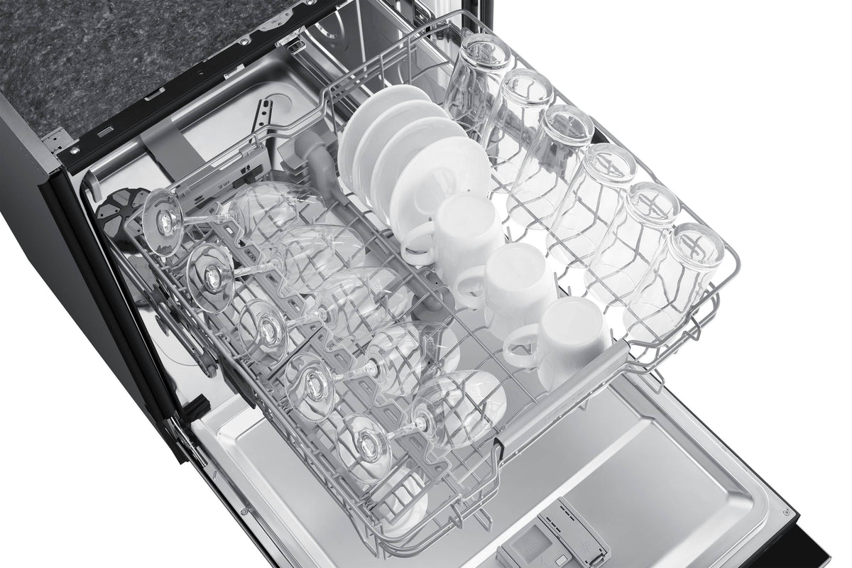 Dacor - Top Control Built-In Dishwasher with Stainless Steel Tub, Seamless Design, Built-In Water Softener, 3rd Rack, 40 dBA - Custom Panel Ready