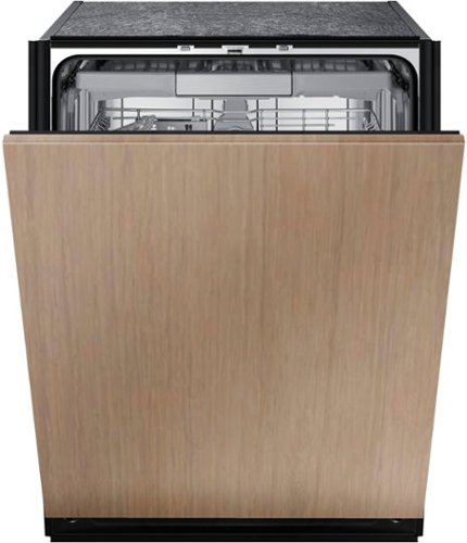 Dacor - Top Control Built-In Dishwasher with Stainless Steel Tub, Seamless Design, Built-In Water Softener, 3rd Rack, 40 dBA - Custom Panel Ready