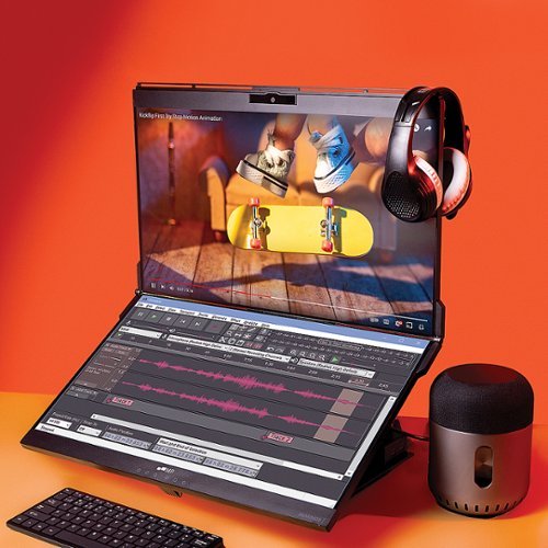 Mobile Pixels - Geminos T FHD 24" LCD Monitor - Black