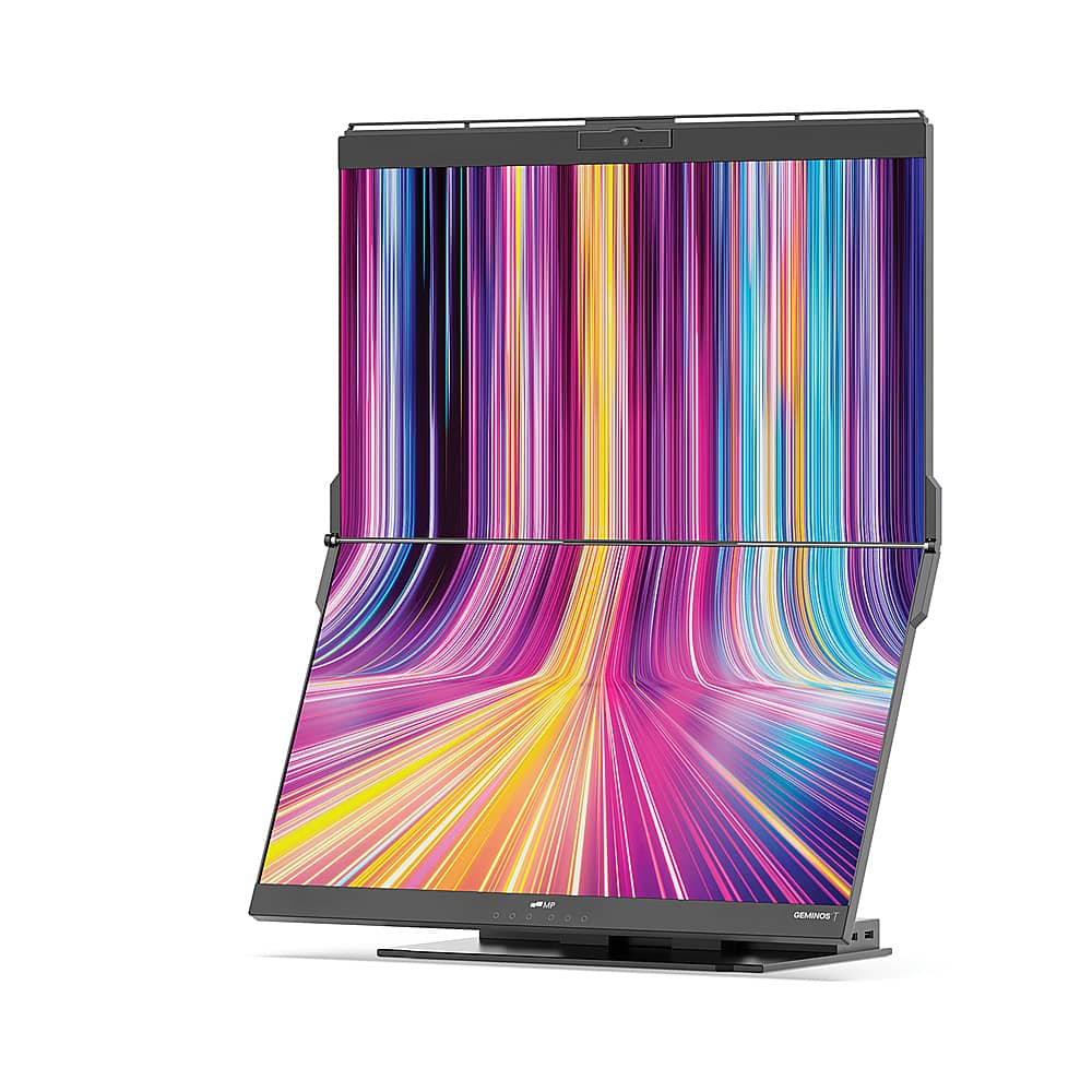 Mobile Pixels - Geminos T FHD 24" LCD Monitor - Black