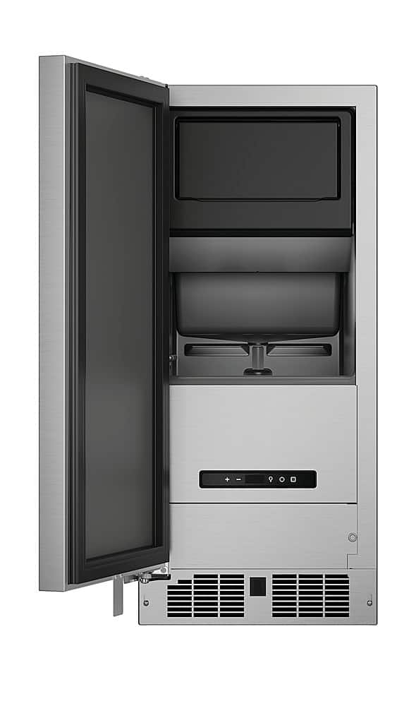 DCS - 15 in Outdoor Ice Machine, Left Hinge - Stainless Steel