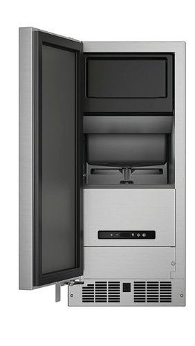 DCS - 15 in Outdoor Ice Machine, Left Hinge - Stainless Steel