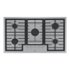 Bosch - 500 Series 36" Built-In Gas Cooktop with 5 burners and LP Conversion - Stainless Steel