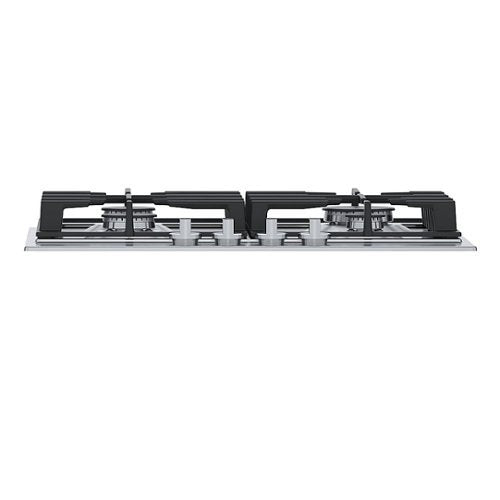 Bosch - 500 Series 24" Built-In Gas Cooktop with 4 burners and LP Conversion - Stainless Steel