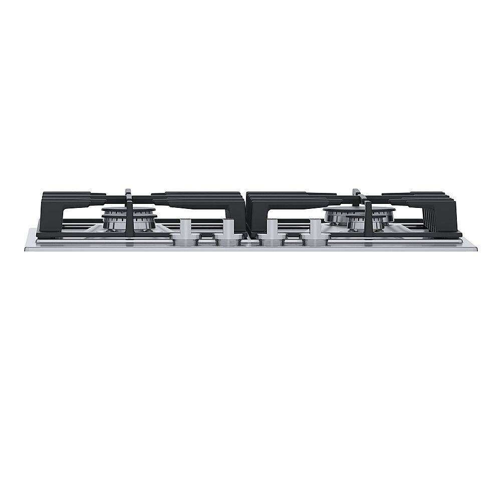 Bosch - 500 Series 24" Built-In Gas Cooktop with 4 burners and LP Conversion - Stainless Steel