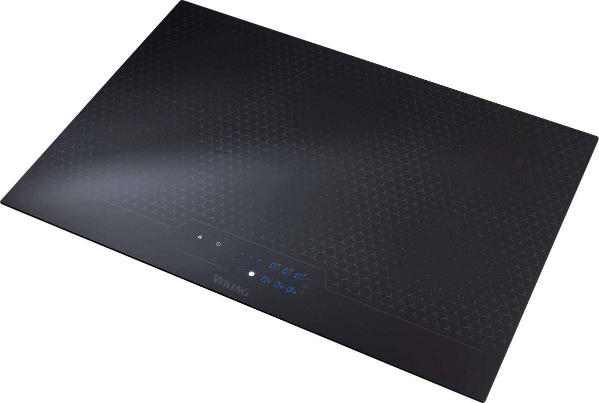 Viking - 30 in. Wide 4 Element 3-Series Induction Cooktop - Black ceramic glass