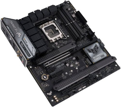 ASUS - TUF GAMING Z790-PLUS WIFI (Socket LGA 1700) Intel Z790 ATX DDR5 Wi-Fi 6E Motherboard - Black