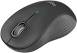 Logitech - Signature M550 L Full Size Wireless Bluetooth Optical Ambidextrous Mouse with Silent Clicks - Wireless - Graphite