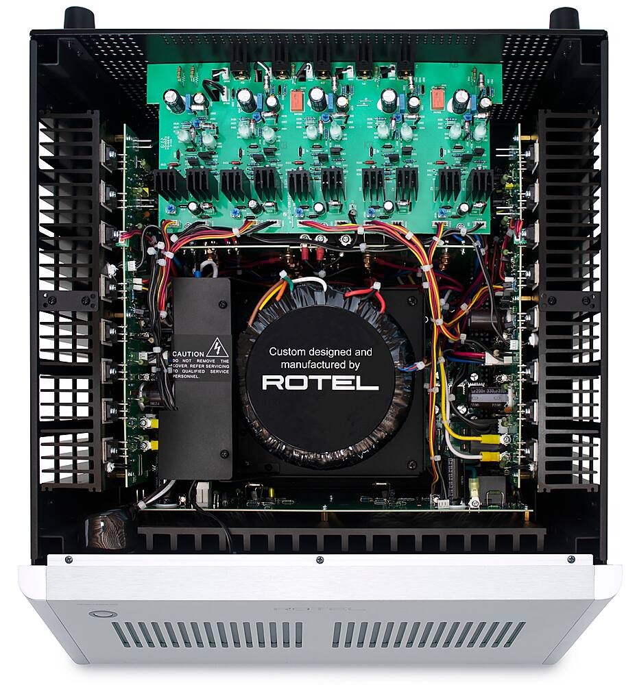 Rotel - RMB-1585MKII 340W 5-Ch Multi-Channel Amplifier - Silver