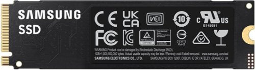 Samsung - Geek Squad Certified Refurbished 990 EVO SSD 1TB Internal SSD PCIe Gen 4x4 | Gen 5x2 M.2 2280, Speeds Up to 5,000MB/s