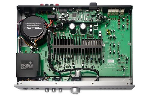 Rotel - A11MKII 50W 2-Ch Integrated Stereo Amplifier - Black