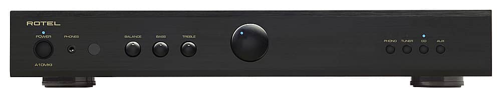 Rotel - A10MKII 50W 2-Ch Integrated Stereo Amplifier - Black