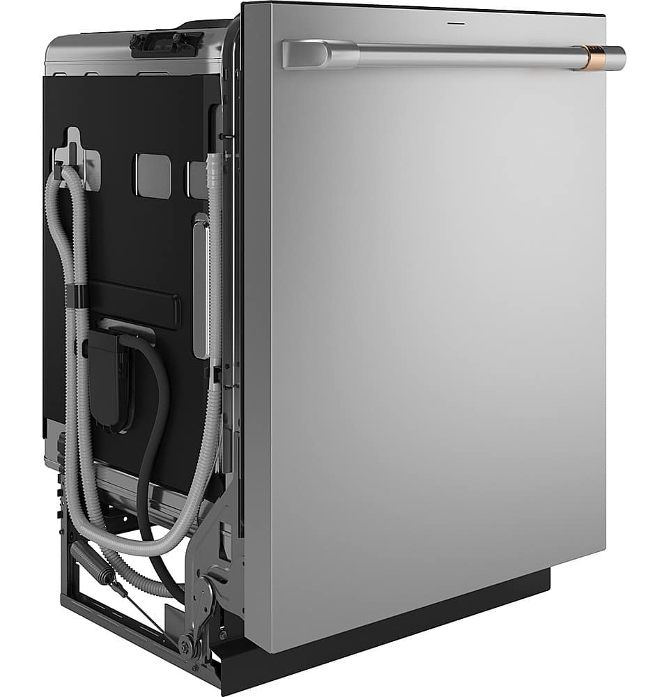 Café - 24" Top Control Smart Built-In Stainless Steel Tub Dishwasher with 3rd Rack, UltraWash and 44 dBA - Stainless Steel