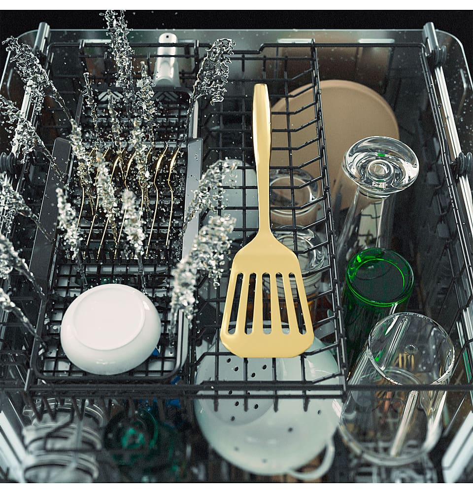Café - 24" Top Control Smart Built-In Stainless Steel Tub Dishwasher with 3rd Rack, UltraWash and 44 dBA - Stainless Steel