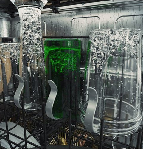 Café - 24" Top Control Smart Built-In Stainless Steel Tub Dishwasher with 3rd Rack, UltraWash and 44 dBA - Stainless Steel