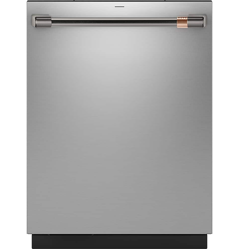 Café - 24" Top Control Smart Built-In Stainless Steel Tub Dishwasher with 3rd Rack, UltraWash and 44 dBA - Stainless Steel