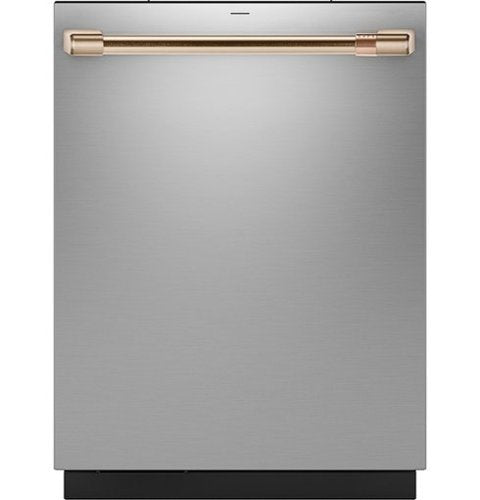Café - 24" Top Control Smart Built-In Stainless Steel Tub Dishwasher with 3rd Rack, UltraWash and 44 dBA - Stainless Steel