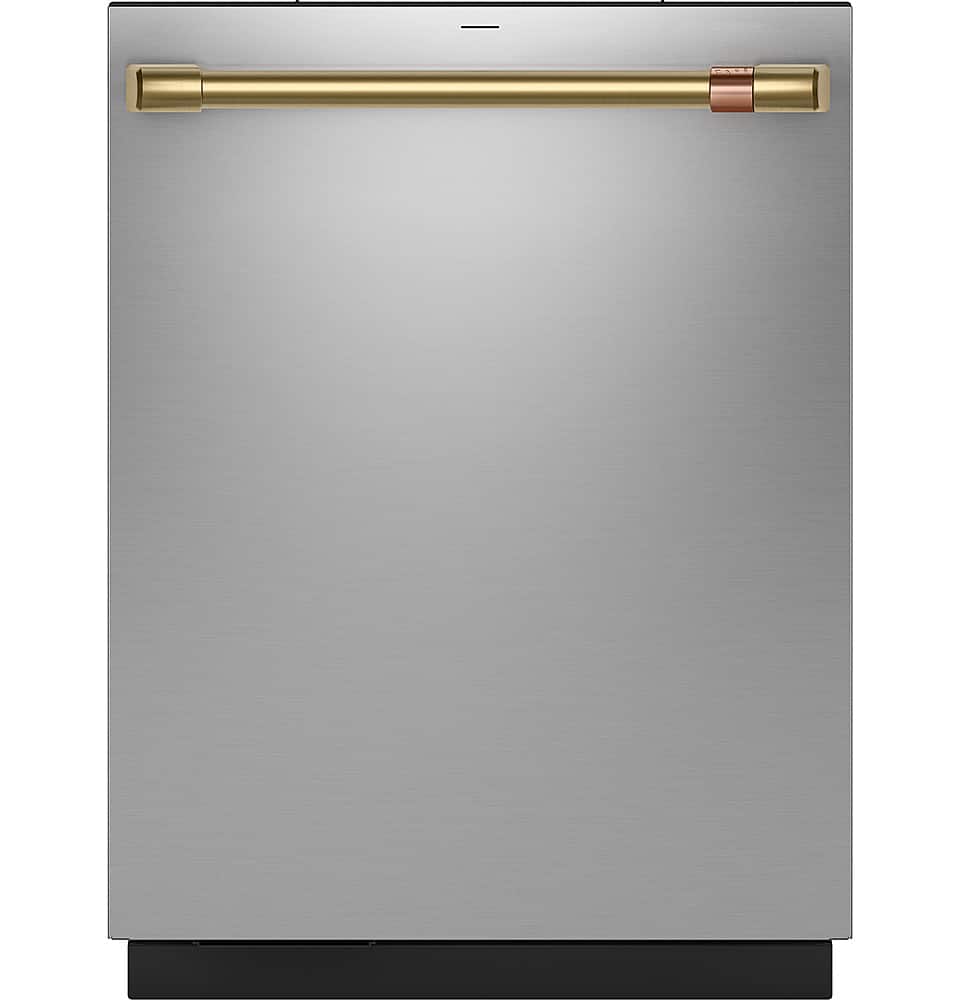 Café - 24" Top Control Smart Built-In Stainless Steel Tub Dishwasher with 3rd Rack, UltraWash and 44 dBA - Stainless Steel