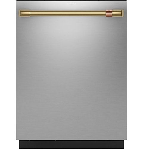 Café - 24" Top Control Smart Built-In Stainless Steel Tub Dishwasher with 3rd Rack, UltraWash and 44 dBA - Stainless Steel