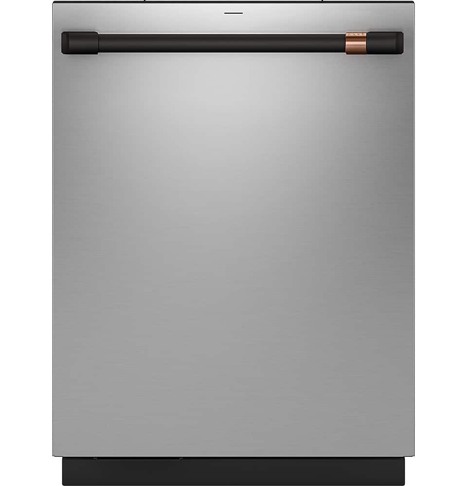 Café - 24" Top Control Smart Built-In Stainless Steel Tub Dishwasher with 3rd Rack, UltraWash and 44 dBA - Stainless Steel