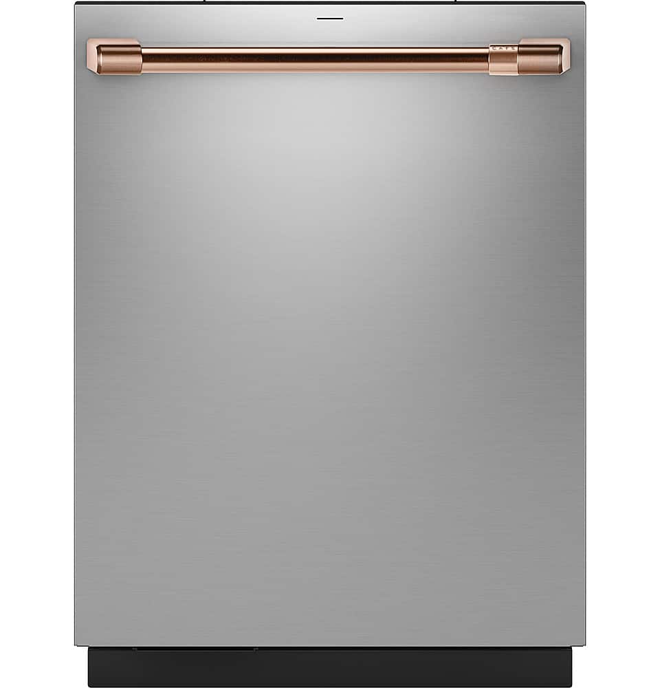 Café - 24" Top Control Smart Built-In Stainless Steel Tub Dishwasher with 3rd Rack, UltraWash and 44 dBA - Stainless Steel