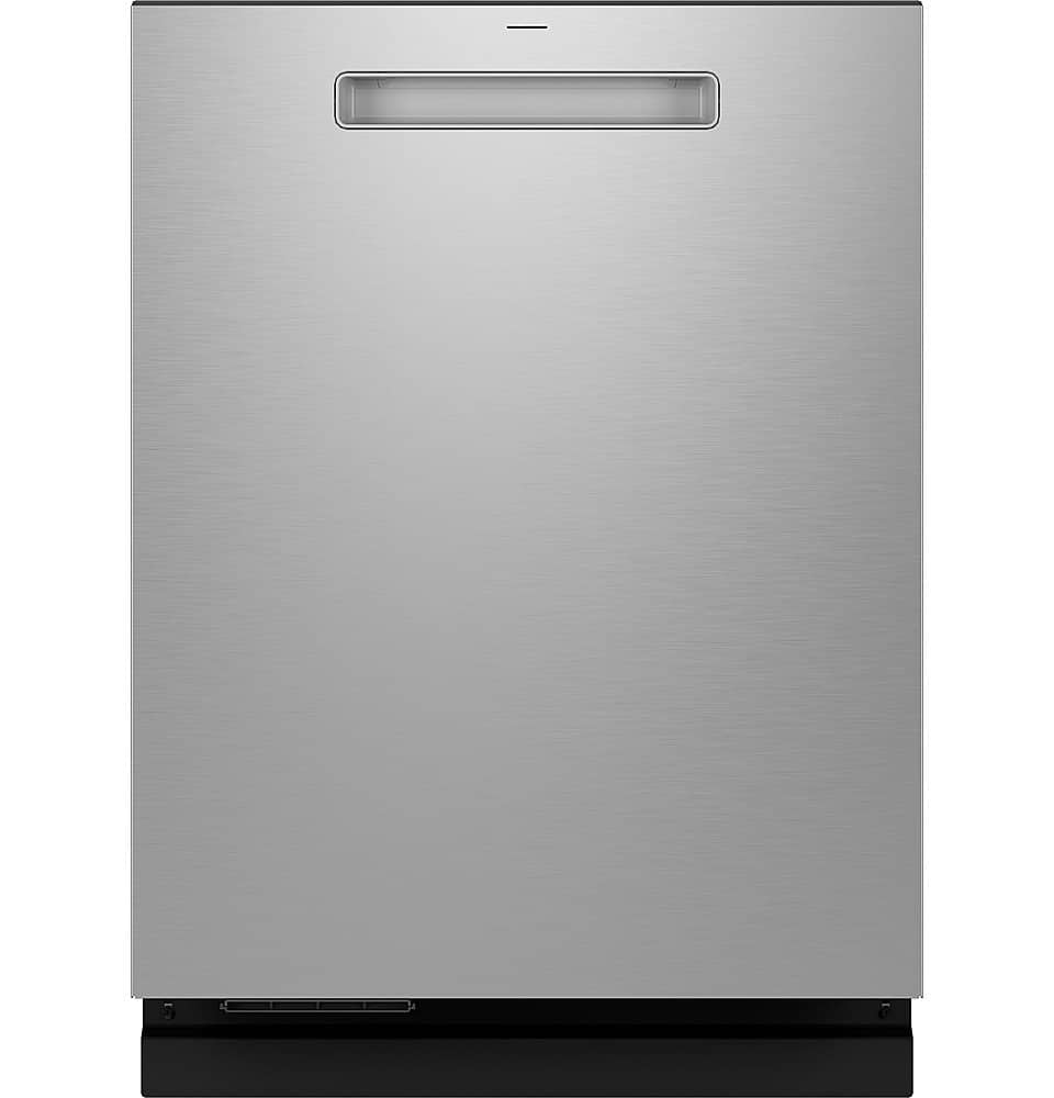 GE Profile - 24" Top Control Smart Built-In Stainless Steel Tub Dishwasher with 3rd Rack, Microban Protection and 42 dBA - Stainless Steel