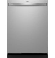GE Profile - 24" Top Control Smart Built-In Stainless Steel Tub Dishwasher w/ 3rd Rack, Leak Defense w/ Active Flood Protect, 39 dBA - Stainless Steel