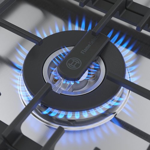 Bosch - Benchmark Series 36" Built-In Gas Cooktop with 5 burners with FlameSelect and LP Conversion - Stainless Steel