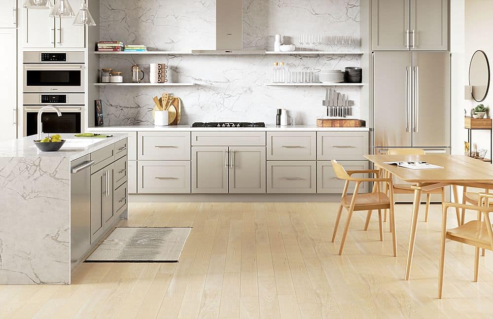 Bosch - Benchmark Series 36" Built-In Gas Cooktop with 5 burners with FlameSelect and LP Conversion - Stainless Steel