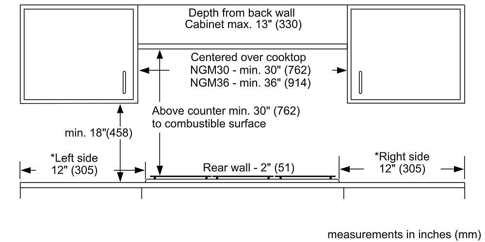Bosch - Benchmark Series 36" Built-In Gas Cooktop with 5 burners with FlameSelect and LP Conversion - Stainless Steel