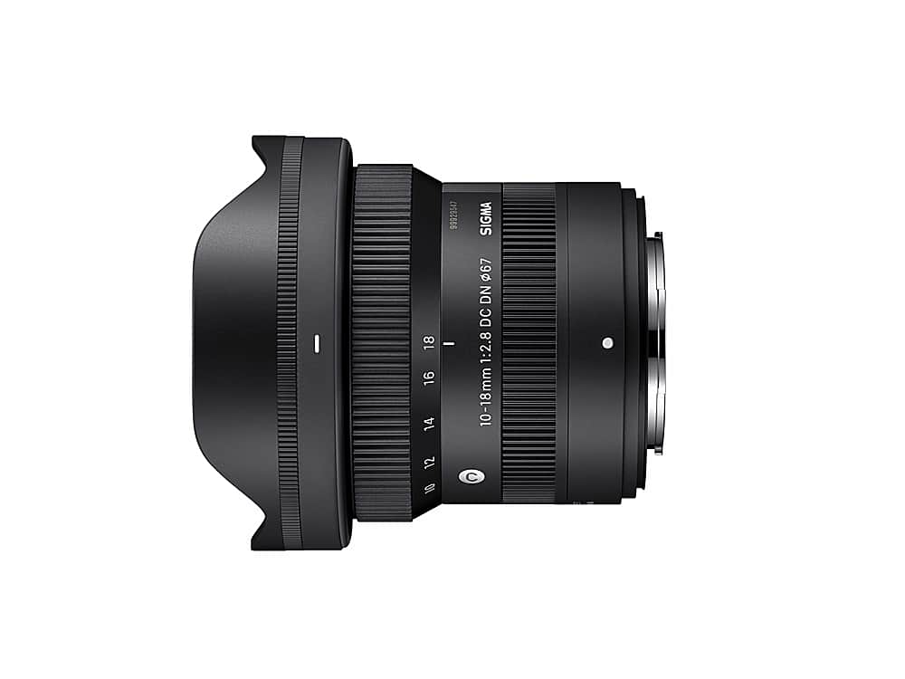 Sigma - 10-18MM f/2.8 DC DN Contemporary Ultra Wide Angle Zoom Lens for X-Mount Cameras - Black
