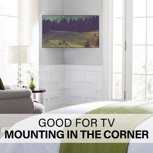 SANUS Elite - Advanced Full-Motion 4D + Shift TV Wall Mount for TVs 32"-65" up to 70 lbs - Shifts up to 6" for Perfect Placement - Black