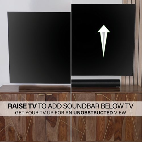 SANUS Elite - Advanced Full-Motion 4D + Shift TV Wall Mount for TVs 19"-43" up to 40 lbs - Shifts up to 4" for Perfect Placement - Black
