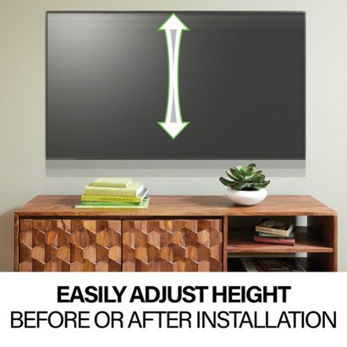 SANUS Elite - Advanced Full-Motion 4D + Shift TV Wall Mount for TVs 19"-43" up to 40 lbs - Shifts up to 4" for Perfect Placement - Black