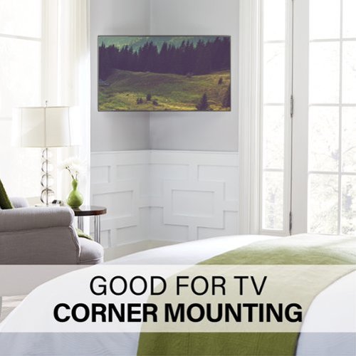 SANUS Elite - Advanced Full-Motion 4D + Shift TV Wall Mount for TVs 19"-43" up to 40 lbs - Shifts up to 4" for Perfect Placement - Black