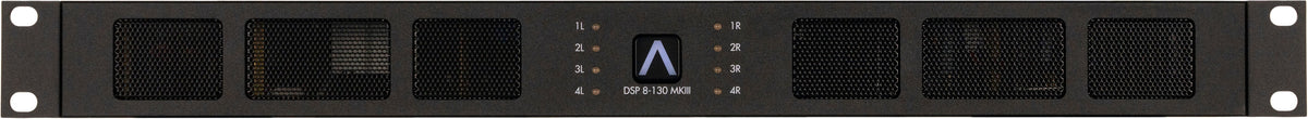 Sonance - DSP 8-130 MKIII - 8-Channel Multi Room Distributed Audio Amplifier with DSP Control (Each) - Black
