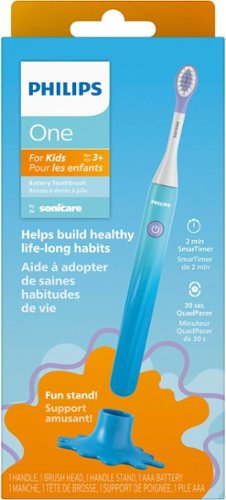 Philips - One for Kids Battery Toothbrush - Gradient Blue Fade
