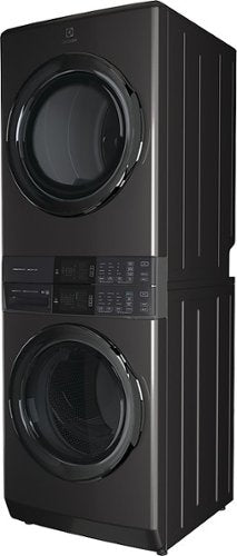 Electrolux - Laundry Tower Single Unit Front Load 4.5 Cu. Ft. Washer & 8 Cu. Ft. Electric Dryer with Perfect Steam - Titanium