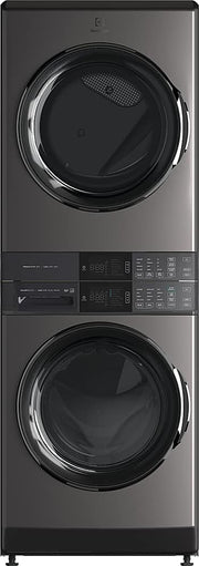 Electrolux - Laundry Tower Single Unit Front Load 4.5 Cu. Ft. Washer & 8 Cu. Ft. Electric Dryer with Perfect Steam - Titanium