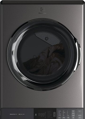 Electrolux - Laundry Tower Single Unit Front Load 4.5 Cu. Ft. Washer & 8 Cu. Ft. Electric Dryer with Perfect Steam - Titanium