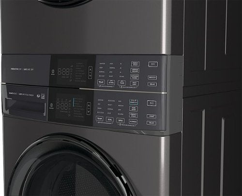 Electrolux - Laundry Tower Single Unit Front Load 4.5 Cu. Ft. Washer & 8 Cu. Ft. Electric Dryer with Perfect Steam - Titanium